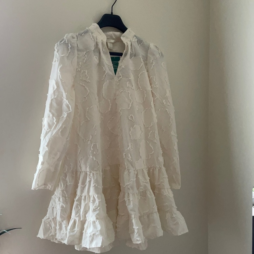 White Flared Dress